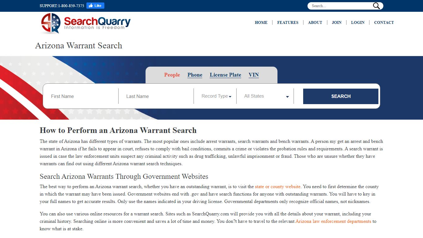 Free Arizona Warrant Search | Enter A Name To View Arizona Warrants